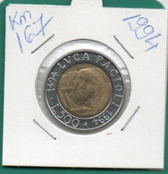 ITALIA-500 LIRE 1994 COMMEMORATIVE -   KM-167  SPL-QFDC - Gedenkmünzen