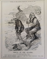 Punch, Or The London Charivari Vol CXLIII - NOVEMBER 20, 1912 - Magazine 20 Pages. SERBIA SERVIA BALKANS WAR - Andere & Zonder Classificatie