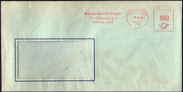Germany Offenburg 1982 / Wasserwirtschaftsamt, Water Management Office / Machine Stamp, EMA - Machine Stamps (ATM)