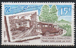 NOUVELLE CALEDONIE N° 656 O Y&T 1994 Cinquantenaire De La 1ére Liaison Postale Par La Route - Used Stamps