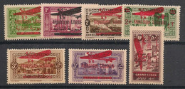 GRAND LIBAN - 1928-30 - Poste Aérienne PA N°Yv. 29 à 35 -  7 Valeurs - Neuf Luxe ** / MNH / Postfrisch - Luftpost