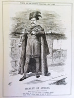 Punch, Or The London Charivari Vol CXII - MAY 8, 1897 - Magazine 12 Pages. KING GEORGE GREECE, ATHENS - Autres & Non Classés