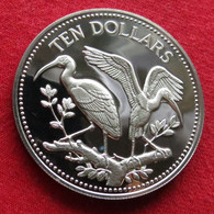 Belize 10 $ 1980 Proof Minted 920 Coins - Belize