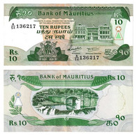 Billets - MAURICE, Lot De 4 BILLETS De 10, 50 Et 100 Rupees - Mauricio