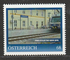 Österreich Personalisierte BM Philatelietag ABSL BPK Schnellbahn ** Postfrisch - Persoonlijke Postzegels
