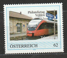 Österreich Personalisierte BM Philatelietag Velden Talent 4024 ** Postfrisch - Private Stamps