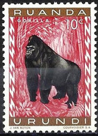 Ruanda-Urundi 1959 - Mi 161A - YT 205 ( Monkey : Gorilla ) MNH** - Ungebraucht