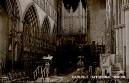 CUMBRIA - CARLISLE CATHEDRAL CHOIR RP Cu905 - Carlisle