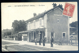 Cpa Du 69 Le Bois D' Oingt   -- La Gare    JA22-37 - Le Bois D'Oingt