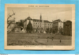 MARSEILLE-quartier De La Rose-46 Route Nationale-"dames De St Maur" Batiment Et Vaches Paturant-animée Années 1920+ - Quartiers Nord, Le Merlan, Saint Antoine