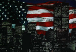 ►   FLAG &  Twin Towers (World Trade Center) NYC - Sonstige & Ohne Zuordnung