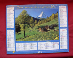 Almanach Du Facteur 2011 PTT Oller (81) Photos Prairies - Grand Format : 2001-...