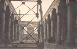 Carte Photo Militaire Allemand ORCHIES-59-Nord-Près Douai-Intérieur Eglise Détruite Bombardement Krieg-Guerre-14/18 - Orchies