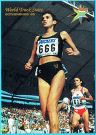ELANA MEYER - SOUTH AFRICA (10.000 M) - 1995 WORLD CHAMPIONSHIPS IN ATHLETICS Trading Card Athletisme Athletik Atletica - Athlétisme