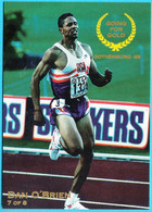 DAN O'BRIEN - USA (Decathlon) - 1995 WORLD CHAMPIONSHIPS IN ATHLETICS Trading Card * Athletisme Athletik Atletica - Tarjetas