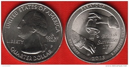 USA Quarter (1/4 Dollar) 2015 P Mint "Saratoga" UNC - 2010-...: National Parks