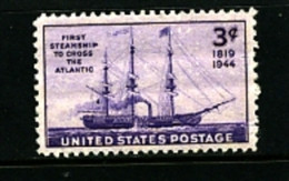 UNITED STATES/USA - 1944  FIRST STEAMSHIP TO CROSS ATLANTIC  MINT NH - Unused Stamps