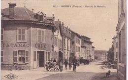 Golbey	Vosges	Rue De La Moselle	Oblitérée Du 10/11/1928 - Golbey