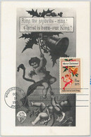63940  - USA - POSTAL HISTORY: FDC  MAXIMUM CARD 1975 -  ART Christmas - Cartoline Maximum