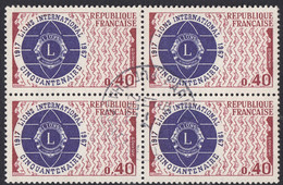 FRANCE - 1967 - Quartina Usata Di Yvert 1534. - Used Stamps