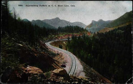 ► Colorado, Duffield, Colorado Springs & Cripple Creek Short Line Railroad, Train Tracks, - Colorado Springs