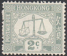 HONG KONG   SCOTT NO  J6  MINT HINGED YEAR  1938  WNK-4 - Postage Due