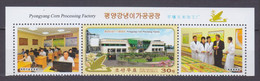 2017 Korea North 6367+Tab Pyongyang Corn Processing Plant - Groenten