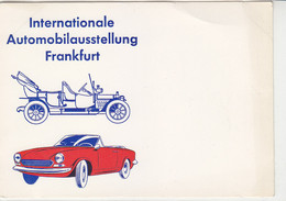 Internationale Automobilausstellung Frankfurt / Keine Ansichtskarte - Exhibitions