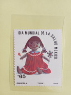 Mexico 1986 World Health Day Childhood Doll Children Child Toy Organizations Celebrations Dolls Stamp MNH - Poppen