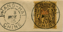 !!! CHINE. N°13 OBLITÉRATION SUPERBE SUR FRAGMENT - Used Stamps