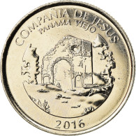 Monnaie, Panama, Compagnie De Jésus, 1/2 Balboa, 2016, SPL, Copper-Nickel Clad - Panama
