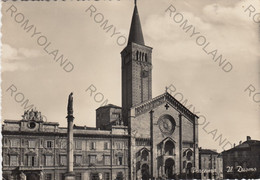 CARTOLINA  PIACENZA,EMILIA ROMAGNA,IL DUOMO,STORIA,CULTURA,MEMORIA,RELIGIONI,IMPERO ROMANO,BELLA ITALIA,VIAGGIATA 1951 - Piacenza