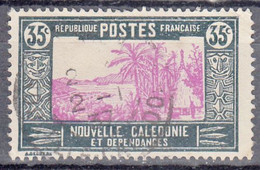 NEW CALEDONIA  SCOTT NO  145  USED  YEAR  1928 - Usati