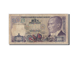 Billet, Turquie, 1000 Lira, L.1970 (1986), 1970-01-14, KM:196, B - Turkey