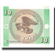 Billet, KYRGYZSTAN, 10 Tyiyn, Undated (1993), KM:2, SPL+ - Kirghizistan