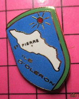 313g Pin's Pins / Beau Et Rare / THEME : VILLES / ST PIERRE D'OLERON Par CHALLENGE OLERON - Judo