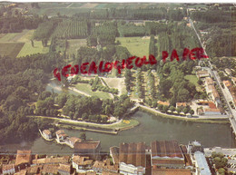 16- JARNAC - VUE AERIENNE ET SON CAMPING - Jarnac