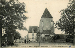 Ainay Le Vieil * La Place De L'église * Environs De St Amand Montrond - Autres & Non Classés