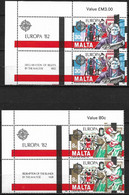MALTE  Lot 16  Timbres 1976, 1977, 1980 Et 1982 Neufs ** Europa - Timbres Neufs - Malta