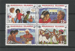 Marshall Islands 1985 Int. Youth Year 4-block Y.T. 88/91 (0) - Marshalleilanden