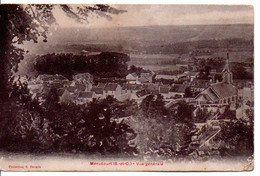 Carte Postale Ancienne Menucourt - Vue Générale - Menucourt