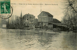 Triel * La Crue De La Seine En Janvier 1910 * La Maison MALLARD Fils - Triel Sur Seine