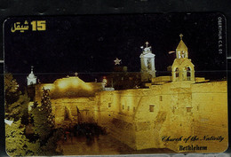 PALESTINE 2001 PHONECARD BEIT LEHEM  USED  VF!! - Palestine