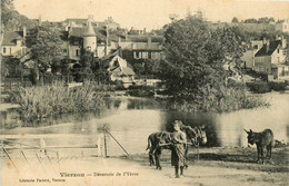 Vierzon * Le Déversoir De L'yèvre * Abreuvoir * ânes - Vierzon