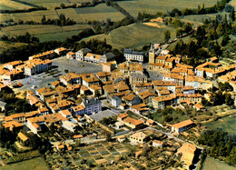 Castelnau Magnoac * Vue Générale Aérienne Du Village - Castelnau Magnoac