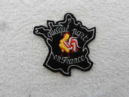 Insigne Badge Tissu France - Quelque Part En France - Ecussons Tissu