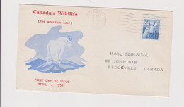 CANADA  1956 FDC Cover - Covers & Documents