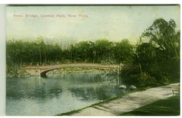 NEW YORK - SWAN BRIDGE - CENTRAL PARK - 1910s (12083) - Central Park