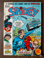 SPIDEY N° 13 Les Fantastiques OCTOPUS SPIDER WOMAN MARVEL SPIDER MAN  STAN LEE LUG 10/02/1981 BIEN - Spidey