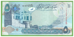 BAHRAIN 5 DINARS 2008  P-27 UNC - Bahrein